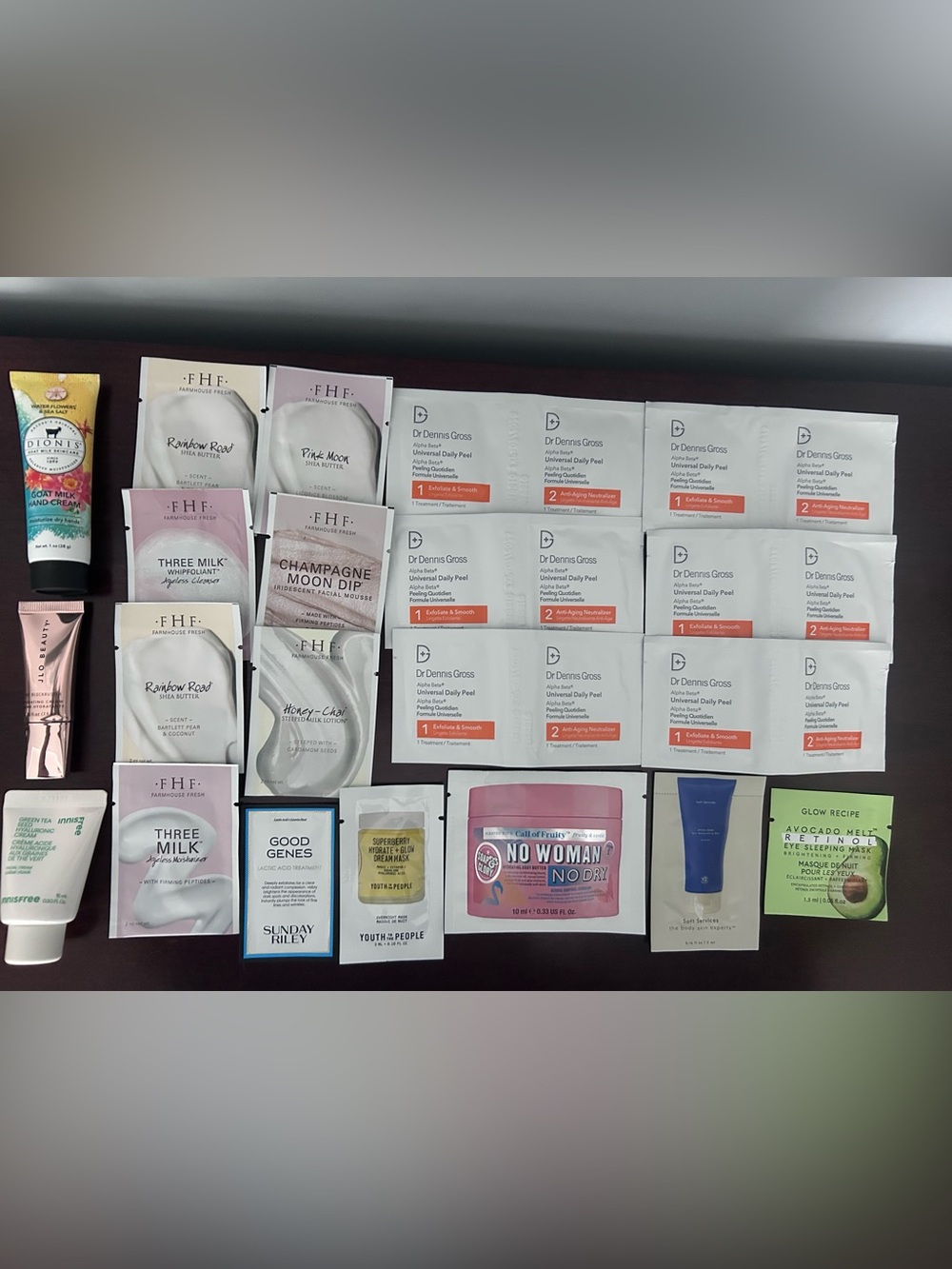 Assorted Skincare Sample Bundle